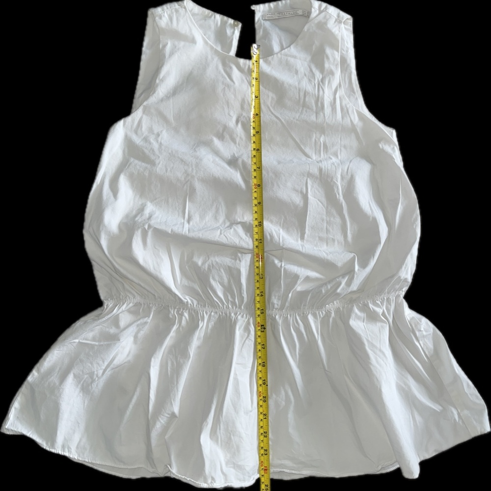 Zara - White Peplum Tennis Dress with Body Suit - Trafaluc